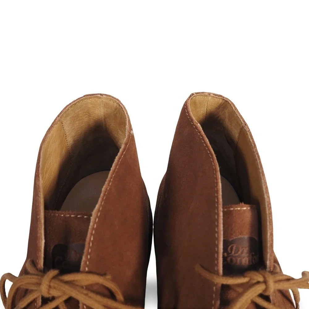 Dr. Comfort Ruk‎ Suede Chukka Boots Men 11.5M Brown 7930 Orthopedic Desert Boots